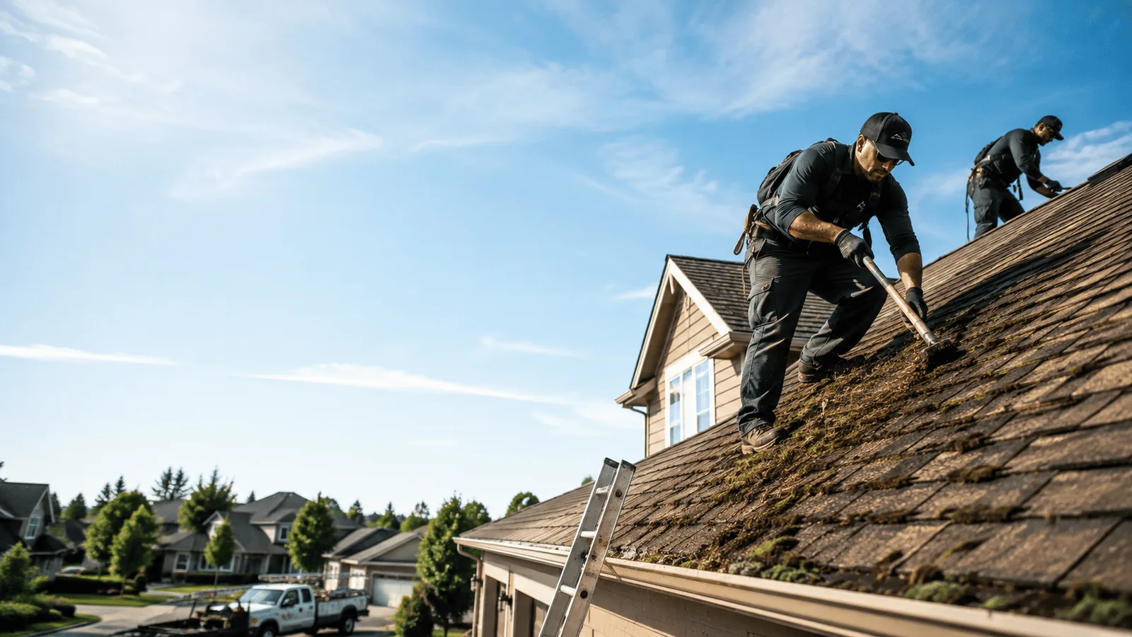 Roof Moss Removal in Covington, VA near me
